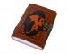vintage celtic dragon leather journal